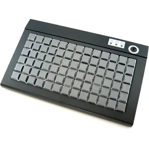 Teclado programable 78 teclas llave sin banda track 1 2 3 USB pn: PKB-078U-T00B-PLAB