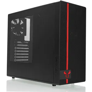 Gabinete Mid tower ATX Micro ATX Mini ITX ventana, sin fuente poder pn: I292CR488