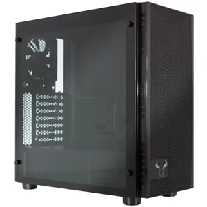 Gabinete Mid tower cristal templado y acero, sin fuente poder pn: I292CR500