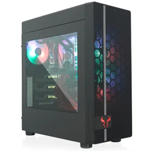 Gabinete Mid Tower CR400 ATX micro ATX sin fuente poder  pn: I292CR400