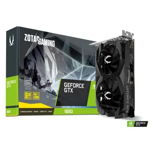 Tarjeta video GTX 1660 Twin Fan 6G  pn ZT-T16600F-10L