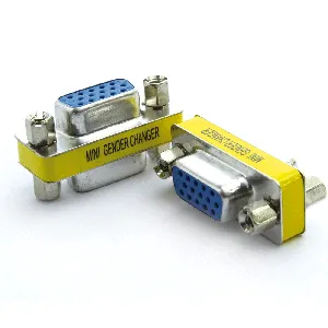 Adaptador copla VGA hembra a VGA hembra pn: CA082