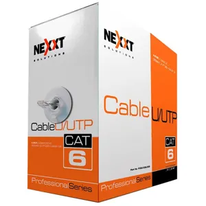 Caja UTP CAT6 Gris 305mt 100% cobre / Cert. ETL - 305 m RJ-45 - Gray - Cat6  pn PCGUCC6CMCHLA-GR