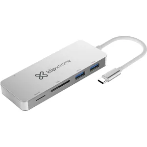 HUB Usb-C 3.0 + reader 5 en 1 gris