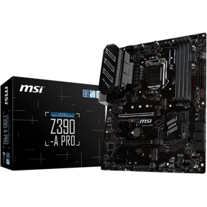 Tarjeta Madre Z390-A PRO ATX LGA1151 DDR4 DP/DVI/VGA Intel 9th Gen pn Z390-A PRO