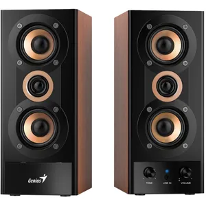 Parlante madera subwoofer 20watts RMS universal 110v-240v pn: 31730010402