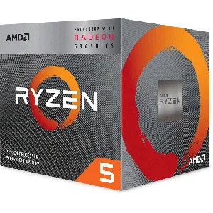 CPU RYZEN 5 3400G 4-Core 3.7 GHz (4.2 GHz Max Boost) Socket AM4 65W, Radeon™ RX Vega 11   pn YD3400C5FHBOX