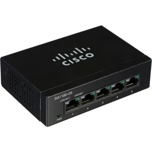 Switch 5 puertos x10/100/1000 SG110D-05 No admi Capa1  5 x 10/100/1000 - sobremesa, montaje en pared pn SG110D-05-NA