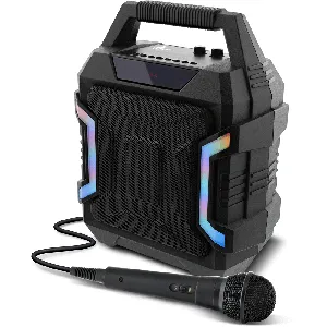 Parlante karaoke inalámbrico C/BT/MIC/MSd batería Wrls Spree pn: XTS-700