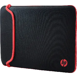 NEOPRENE SLEEVE BLACK RED 14.0