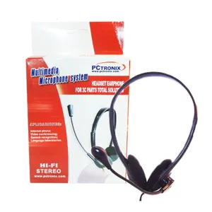 Audifono con mic PC (2 conectores plug) pn EP9088 L900