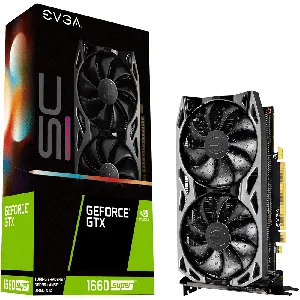 Tarjeta de video GTX 1660 SUPER SC ULTRA GAMING 6GB GDDR6 Dual Fan Metal Backplate - NP: 06G-P4-1068-KR