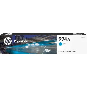TINTA HP 974A CYAN ORIGINAL PAGEWIDE CARTRIDGE
