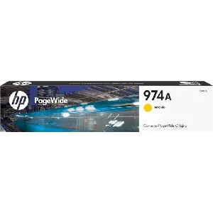 TINTA HP 974A YELLOW ORIGINAL PAGEWIDE CRTG