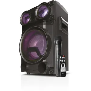 KlipX parlante karaoke 900Watts Bateria20Hrs C/MIC/BT/luzLED - KLS-640