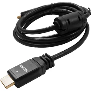 CABLE HDMI 5M. M/M, V1.4, CONECTOR METALICO NEGRO, BAÑO ORO, 30AWG - 8593