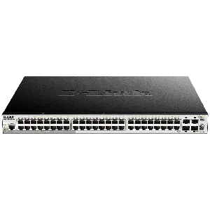 Switch PoE D-Link DGS-1510-52XMP, De 48 Puertos Gigabit L2+ y 4 Puertos 10G SFP+ - DGS-1510-52XMP