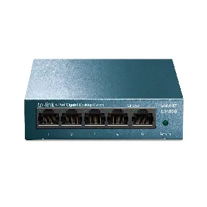 Switch Sobremesa 5-Puertos 10/100/1000Mbps Green Ethernet LiteWave Carcasa metálica - LS105G