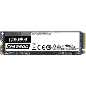 SSD 1TB Unidad de Estado Sólido Kingston KC2500, M.2 -2280, PCIe 3.0 x4 NVMe - SKC2500M8/1000G