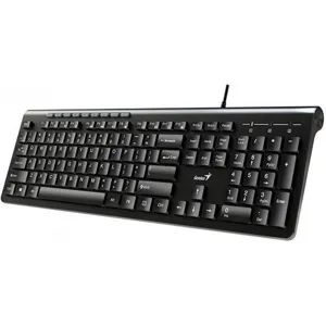 Teclado alámbrico USB SLIMSTAR 230 Negro pn 31310010402