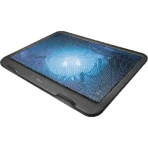 Base Cooler para Notebook max 16" Trust ZIVA Laptop Cooling Stand, Placa superior de red metálica, Diseño inclinado  - 21962