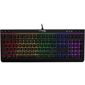 Teclado Gamer HyperX Alloy Core RGB, Membrana, Anti-ghosting, Controles Multimedia - HX-KB5ME2-LA