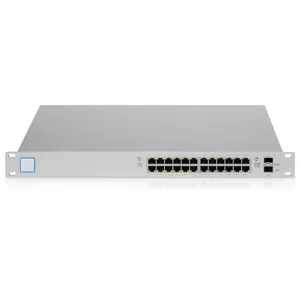 Switch Ubiquiti UniFi switch 24 puertos Gigabit 2SPF 250W, Conmutador Gestionado - US-24-500W