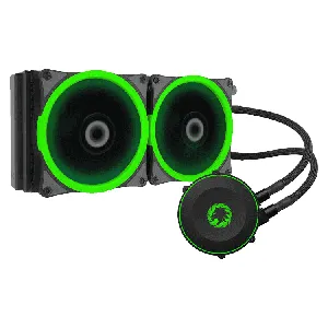 Disipador líquido todo en uno, SYNC RGB light a través de la placa base o el controlador HUB, AURA lista, Sistema de refrigeración por agua 240, Compatible con Intel LGA1150/1151/1155/1156/1366/2011/2011-V3 AMD AM2 / AM3 / AM4 / FM1  - Iceberg 240 RGB
