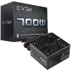 Fuente de Poder 700W EVGA 80+ Plus Certificada White  - 100-W1-0700-KR