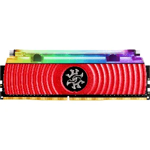 DIMM 8GB DDR4 3200MHz XPG Spectrix D80, RED LIQUID COOLING, Memoria ADATA, PC4-25600 , CL16 - AX4U320038G16A-SR80