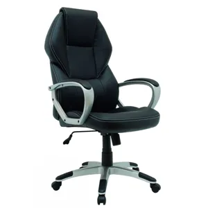 Silla Ejecutiva Acolchada C/ Apoya Brazos/Cap:120 Kg - QZY-1110