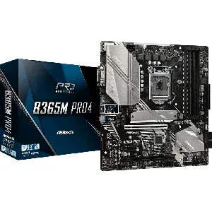 Tarjeta Madre B365M PRO4 micro ATX Intel S1151 8a 9a GEN  pn: B365M PRO4