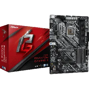 Tarjeta Madre Z490 Phantom Gaming 4 ATX Intel S1200 Z490 10a GEN: Z490 PHANTOM GAMING 4