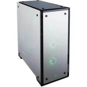 Gabinete Gamer Corsair Crystal 570X RGB Mirror Black, Vidro Templado Premium, ATX Mid-Tower - CC-9011126-WW