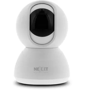 Camara inteligente para interiores Wi-Fi motorizada Nexxt, 1080P, Visión Nocturna, Grabación MicroSD/Nube (Domotica) - NHC-P720