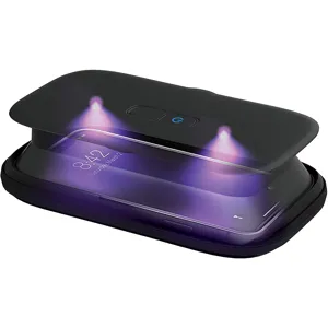 Sanitizador para celulares UV Portable PH100 Homedics, Kills 99.9% Bacterias - SAN-PH100-BK-4PK