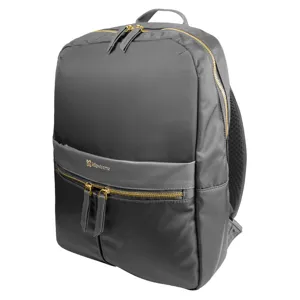 Mochila para Notebook Nylon protector prémium 1200D, Color Gris - 15.6″ - KNB-467GR
