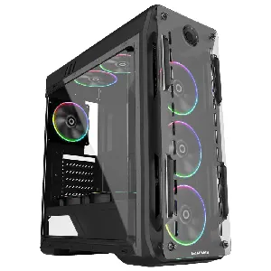 Gabinete Gamer ATX / MICRO ATX / ITX / MINI ITX, RGB, - Optical G-510BK