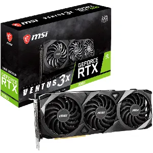 Tarjeta de Video GeForce RTX 3080 VENTUS 3X 10G GDDR6X SDRAM, DisplayPort / HDMI - PCI Express - GeforceRTX3080Ventus3X10GOC