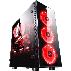 Gabinete Gamer Redragon Sideswipe, Ventana Lateral Vidrio Templado GC, Mini-ITX, Micro-ATX, ATX  - GC601