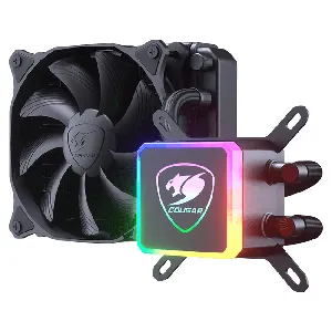 Disipador Líquido Cougar Aqua 120 (Bomba RGB, Control Remoto, Intel-AMD) - 3MAQU120.0001