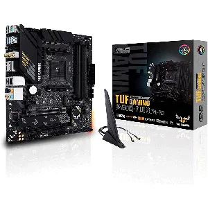 Placa Madre ASUS AM4, DDR4 4400MHz, M.2 PCIe 4.0, MicroATX - TUF GAMING B550M-PLUS (WI-FI)