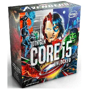 CPU i5-10600K 4.10GHz, Procesador Intel® Core™, LGA1200 125W, Sin Fan, Avengers Special Edition - BX8070110600KA