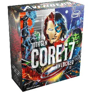 CPU i7-10700KA 3.8 GHz, Procesador Intel® Core™, LGA1200 125W, Sin Fan, Avengers Special Edition - BX8070110700KA