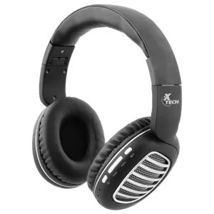 Audifonos Xtech Bluetooth Palladium Negro Silver Vol/Mic  - XTH-630SV