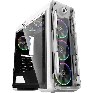 Gabinete GameMax Optical G510 White ATX  PC Gaming 0.50MM SPCC 3*USB3.0/2.0 - Optical G510 WT