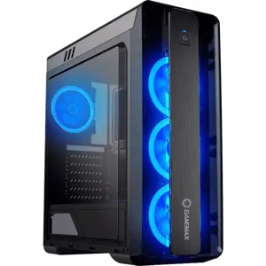 Gabinete Gamer Gamemax Moonlight B-Blue ATX, Micro ATX y Mini-ITX. - Moonlight-B-Blue