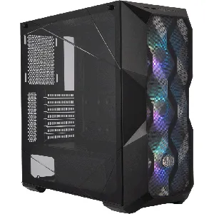 Gabinete Cooler Master Masterbox TD500 Mesh, ATX, Micro-ATX, Mini-ITX, Vidrio Templado, Negro - MCB-D500D-KGNN-S01