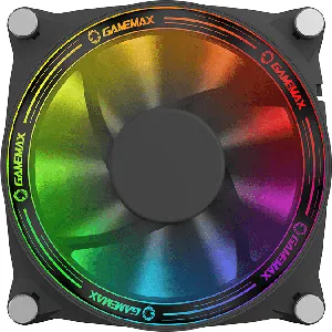 Ventilador Fan Gamemax BIG BOWL ARGB de diseño silencioso Owl - GMX-12-RBB