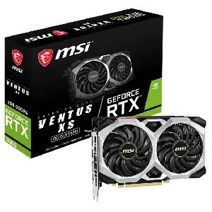 Tarjeta de Video Geforce RTX 2060 Ventus XS 6G OC, 6GB GDDR6, Nvidia G-Sync y HDR, TORX Fan 2.0  - GEFORCE RTX 2060 VENTUS XS 6G OC